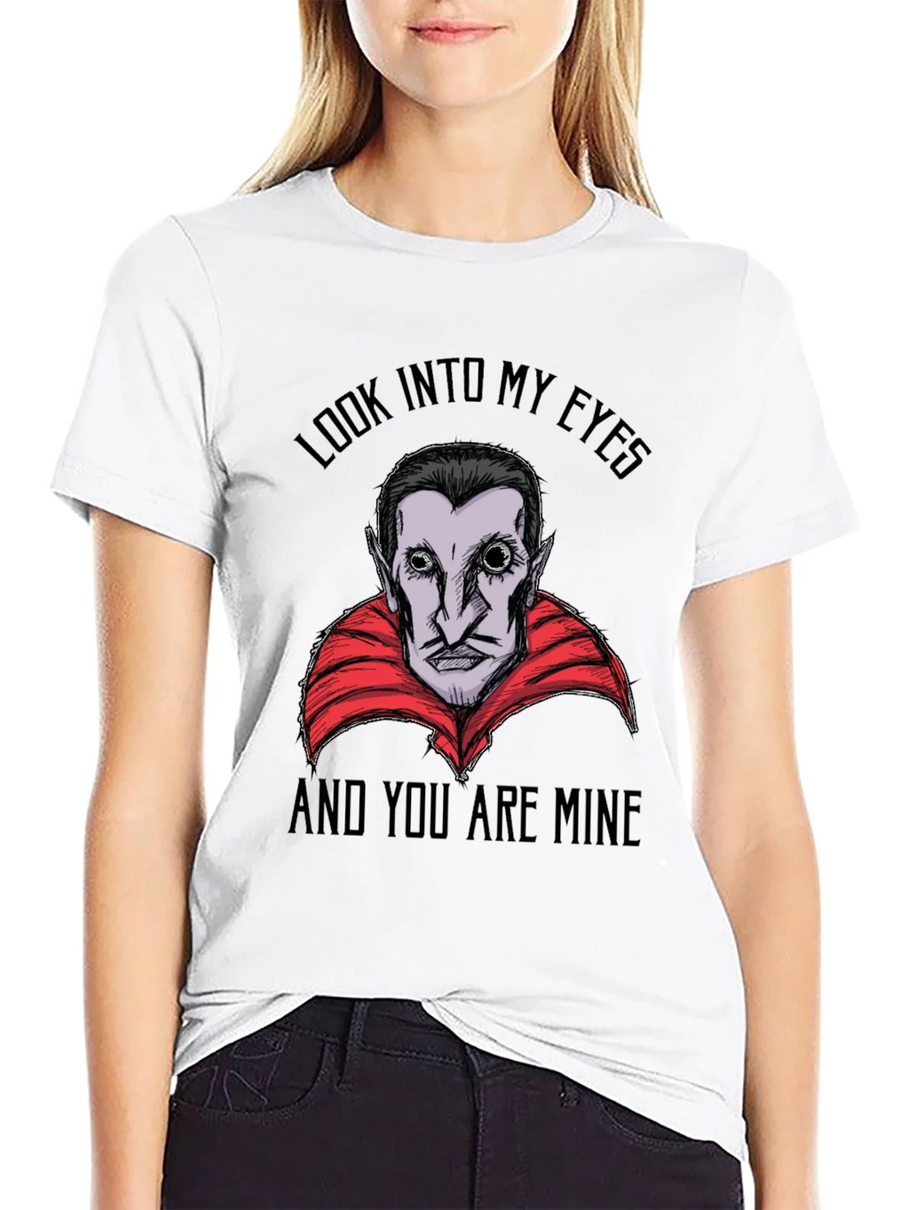 Vampire Graphic T-Shirt - Look Into My Eyes Tee product image 8
