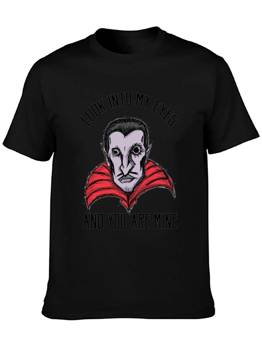 Vampire Graphic T-Shirt - Look Into My Eyes Tee product image 3