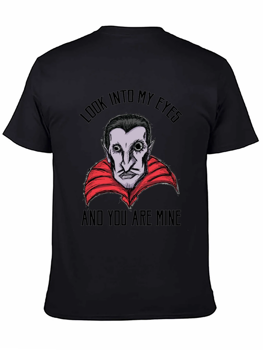 Vampire Graphic T-Shirt - Look Into My Eyes Tee product image 4