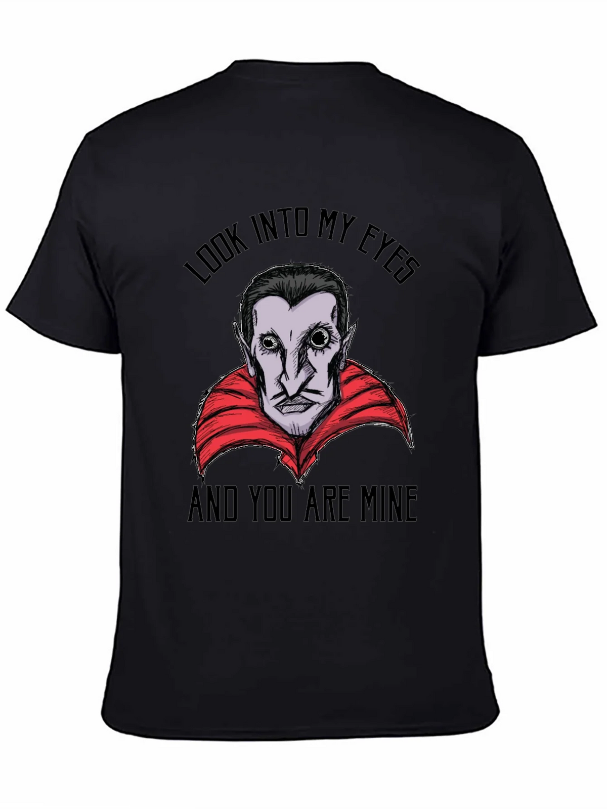 Vampire Graphic T-Shirt - Look Into My Eyes Tee product image 4