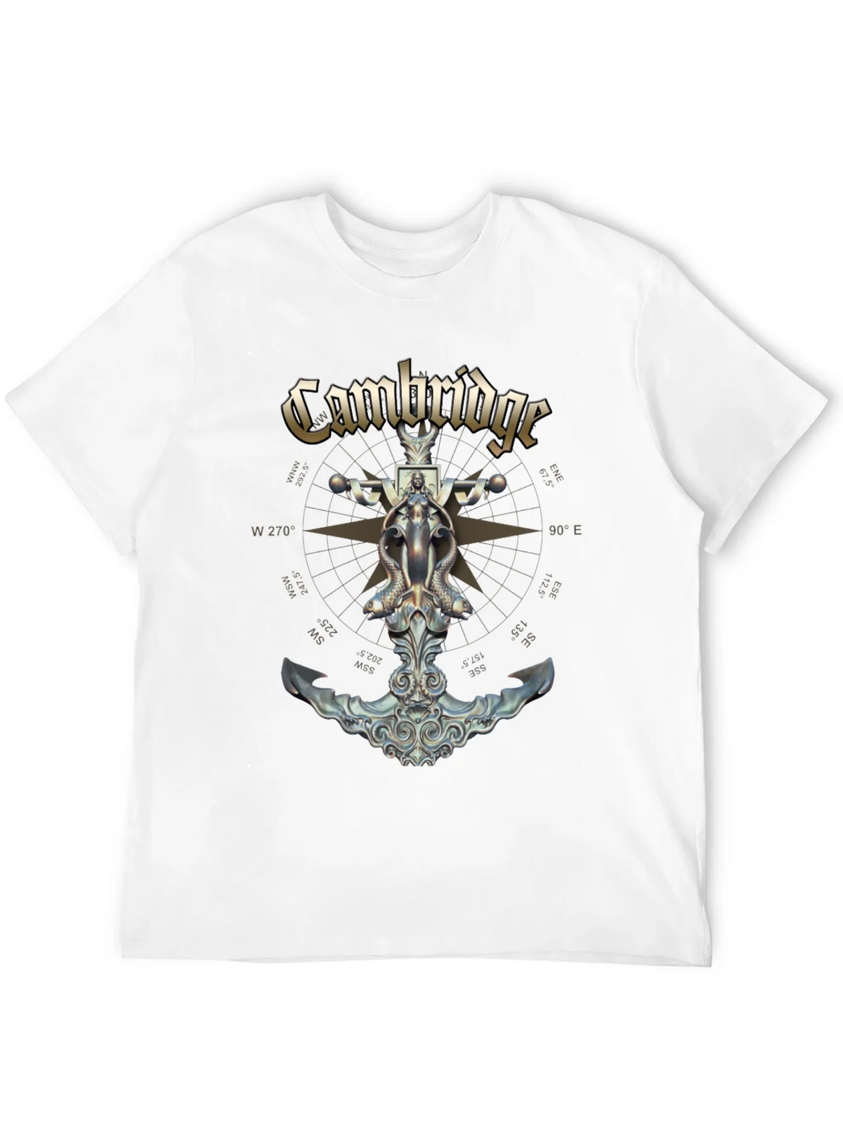 Cambridge Nautical Anchor Graphic T-Shirt product image 11