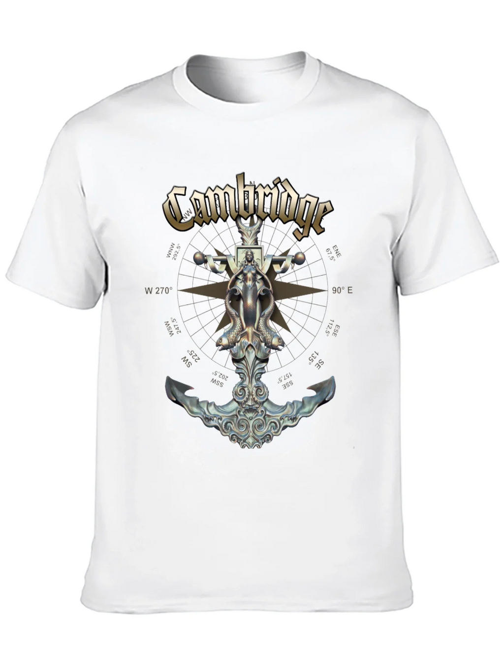 Cambridge Nautical Anchor Graphic T-Shirt product image 9