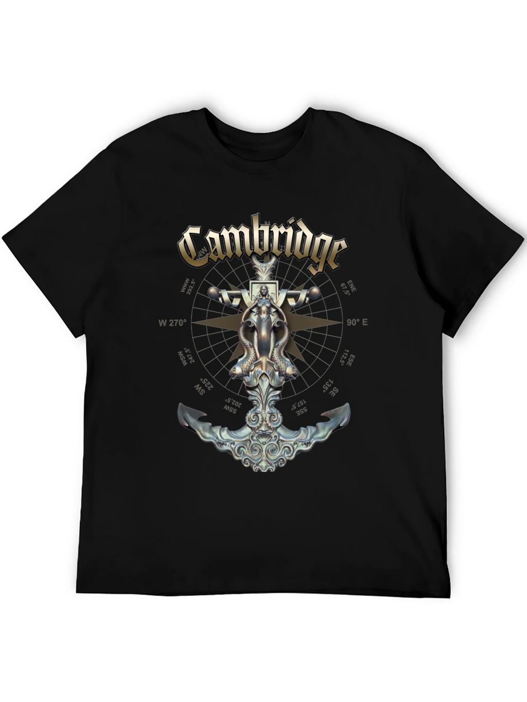 Cambridge Nautical Anchor Graphic T-Shirt product image 5