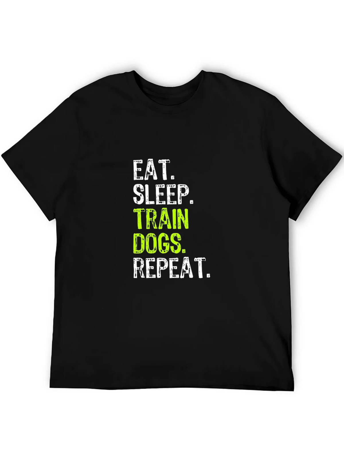 Eat Sleep Train Dogs Repeat Graphic Tee product image 5