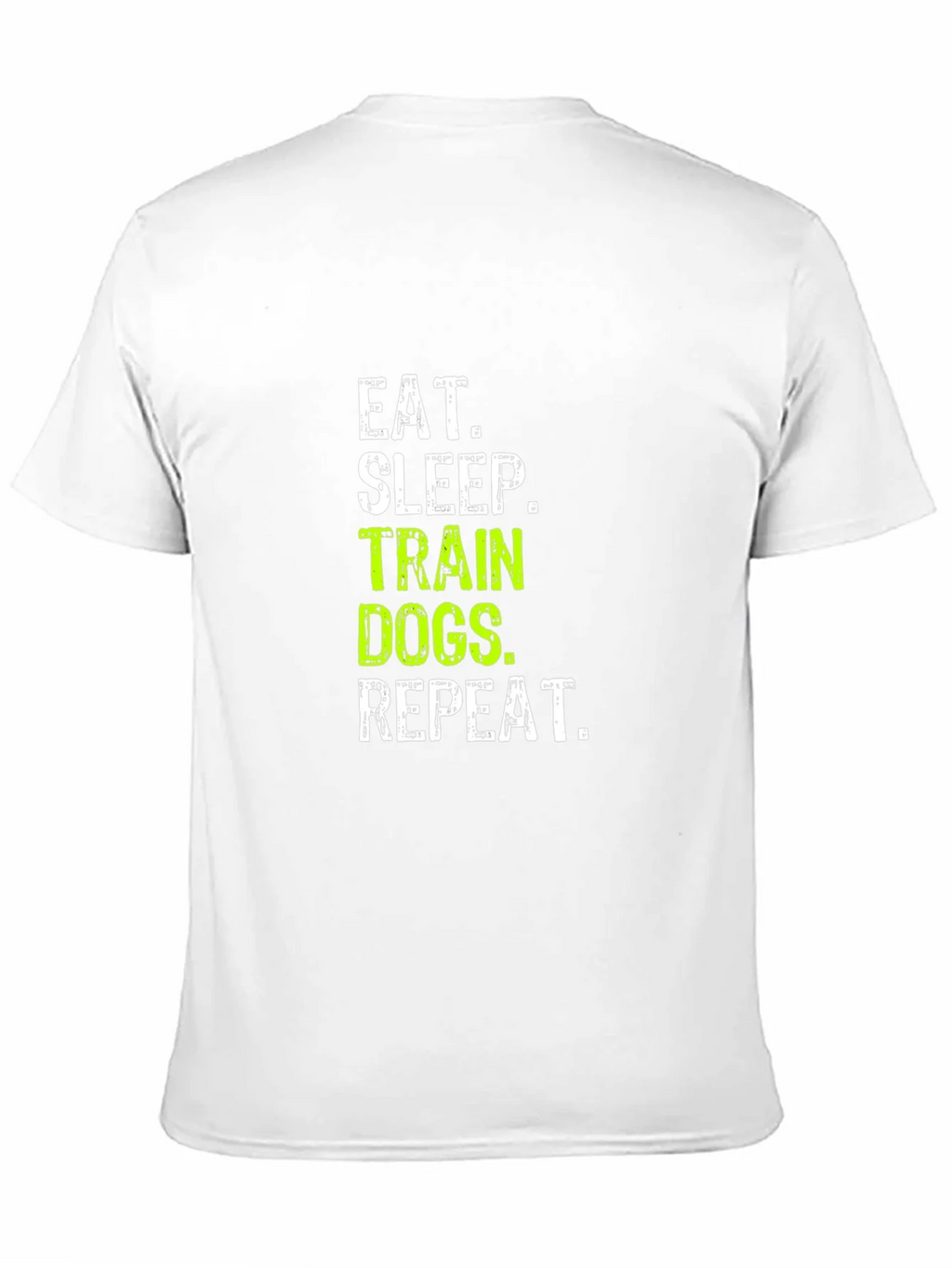 Eat Sleep Train Dogs Repeat Graphic Tee product image 10