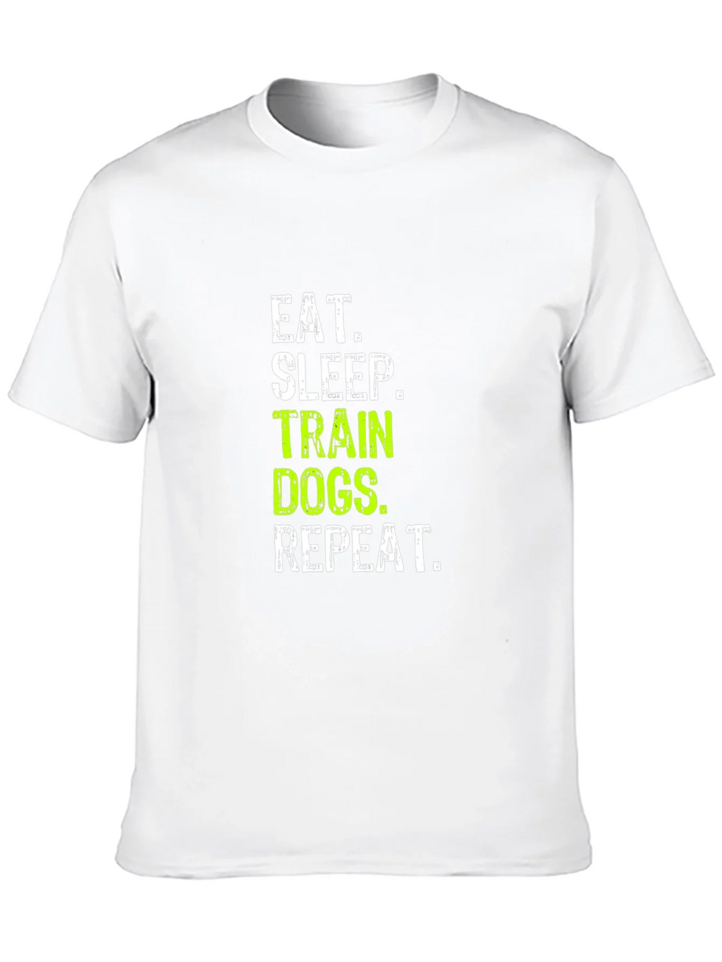 Eat Sleep Train Dogs Repeat Graphic Tee product image 9