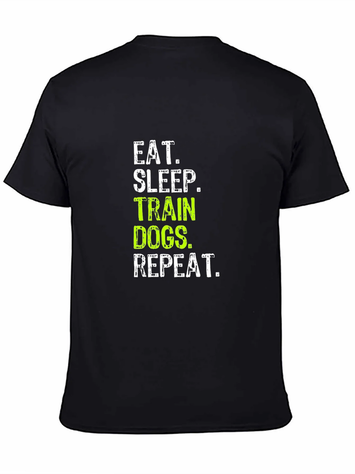 Eat Sleep Train Dogs Repeat Graphic Tee product image 4
