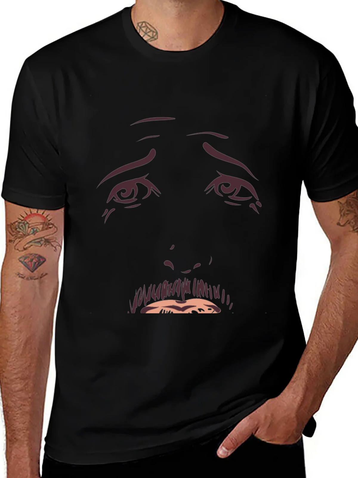 Graphic Print Mens T-Shirt product image 1
