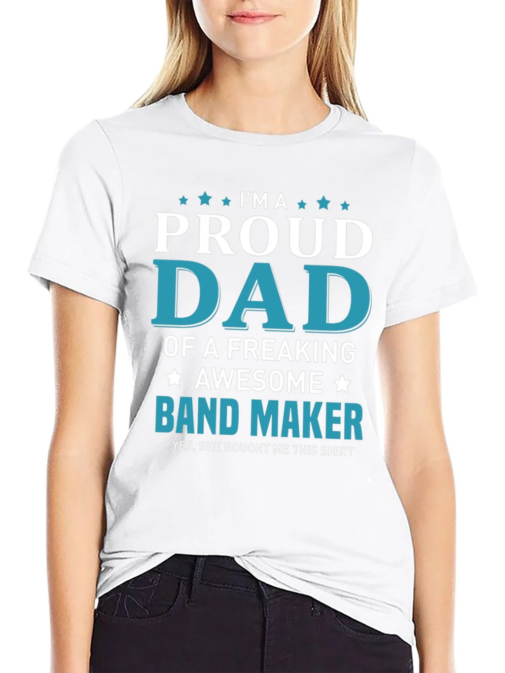 Proud Dad of a Band Maker T-Shirt - Awesome Gift! product image 8