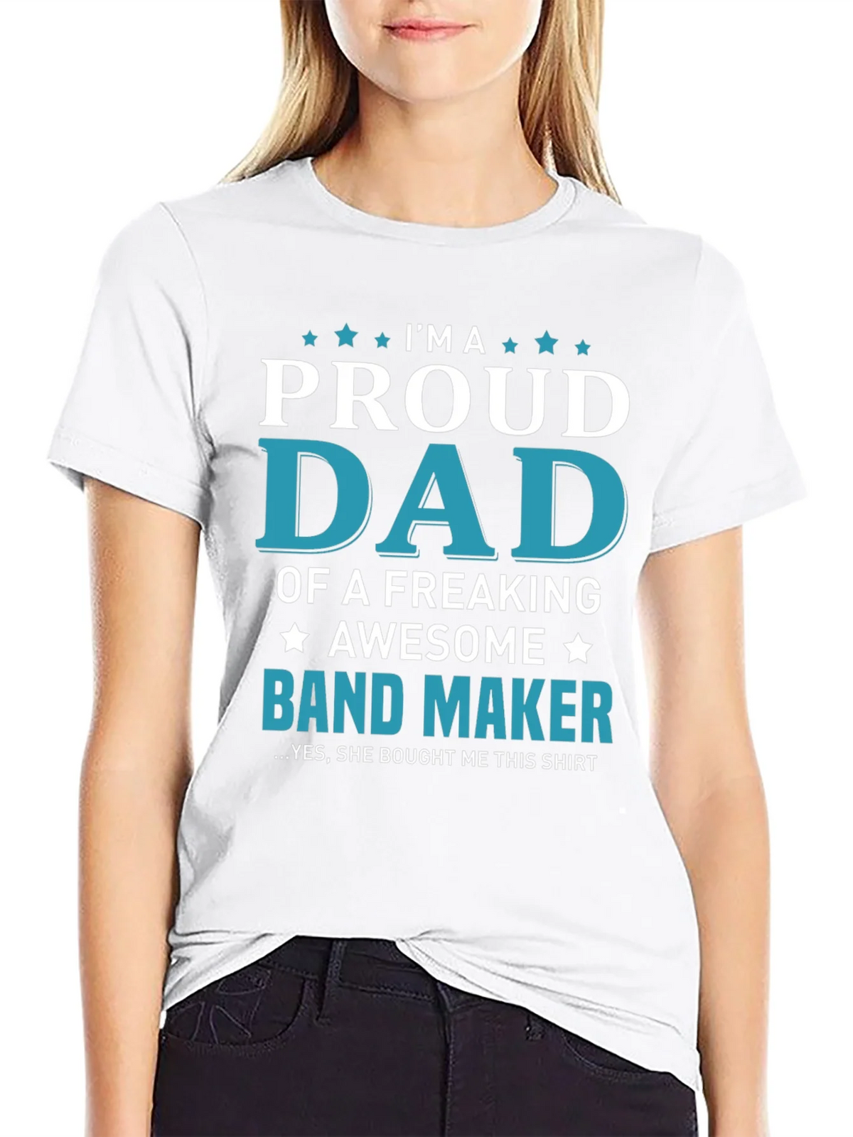 Proud Dad of a Band Maker T-Shirt - Awesome Gift! product image 8