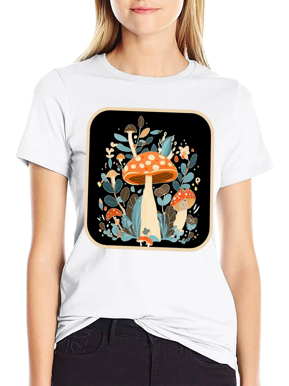 Mushroom Graphic Tee - Nature Inspired Style product image 8
