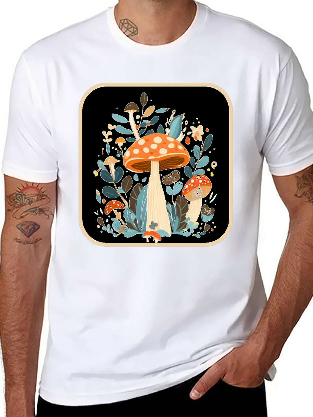 Mushroom Graphic Tee - Nature Inspired Style product image 7