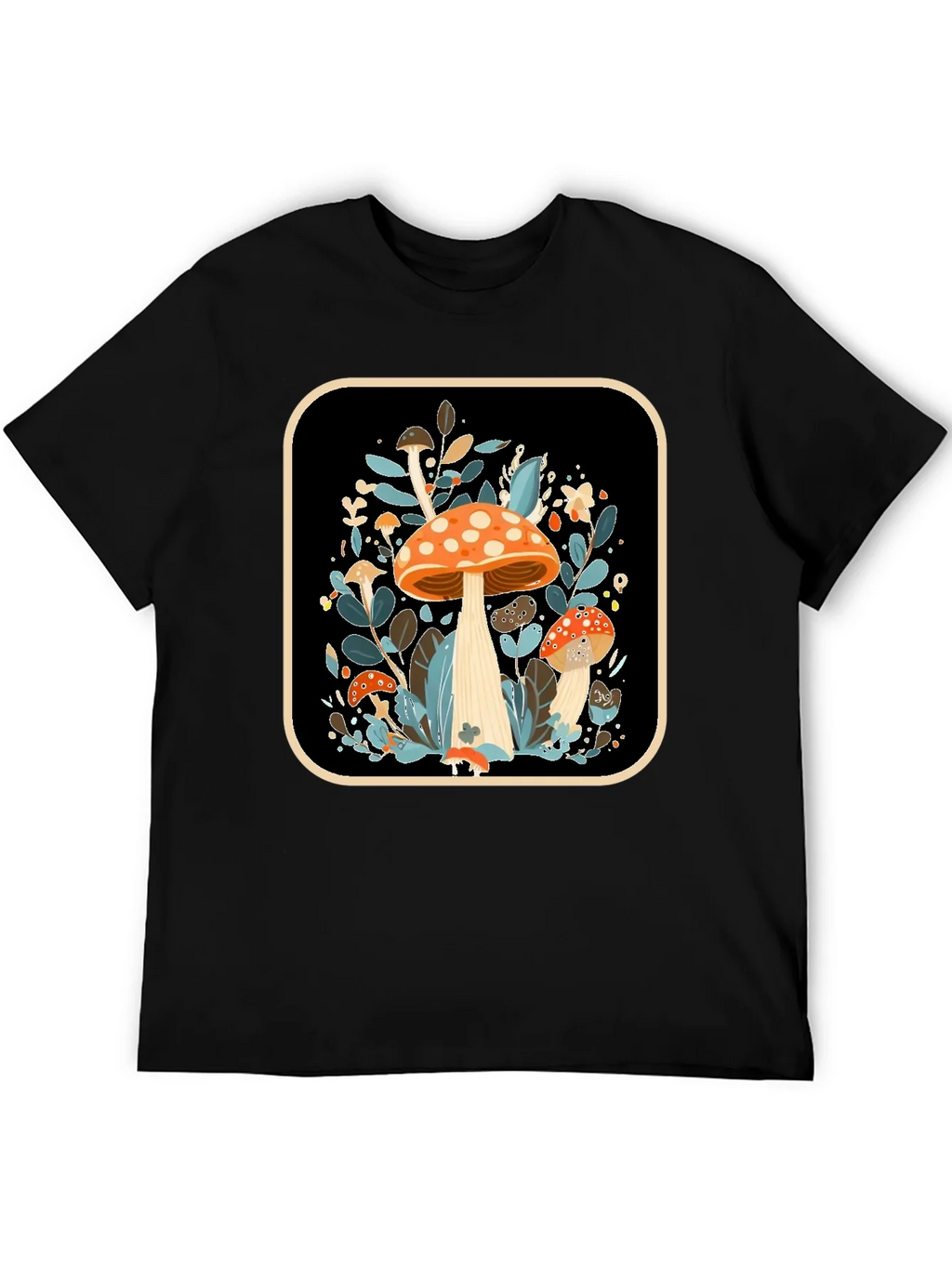 Mushroom Graphic Tee - Nature Inspired Style product image 5