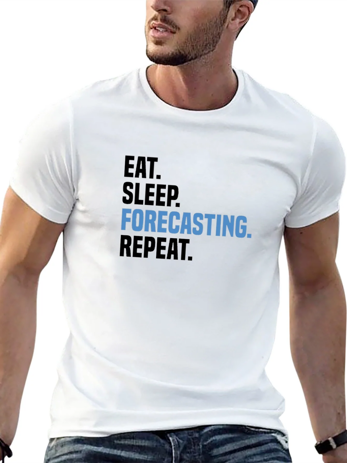 Eat Sleep Forecasting Repeat T-Shirt product image 12