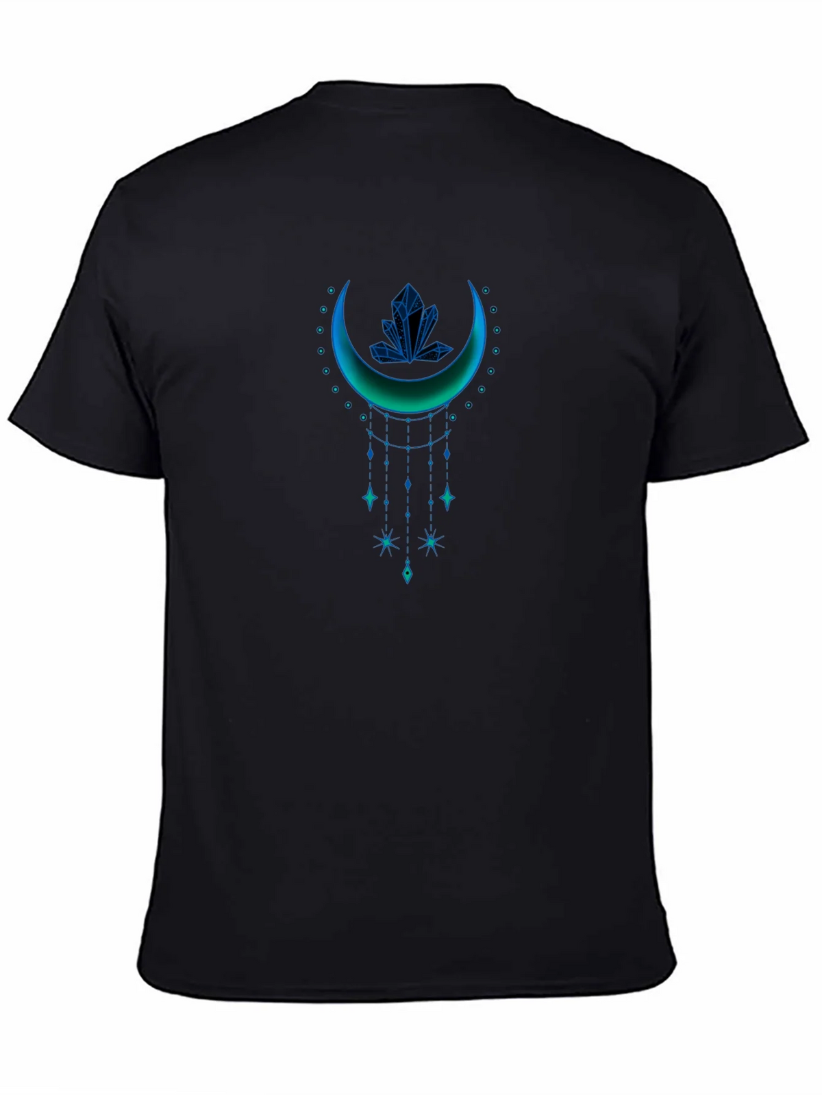 Mystic Crescent Graphic Tee - Celestial Style product image 4