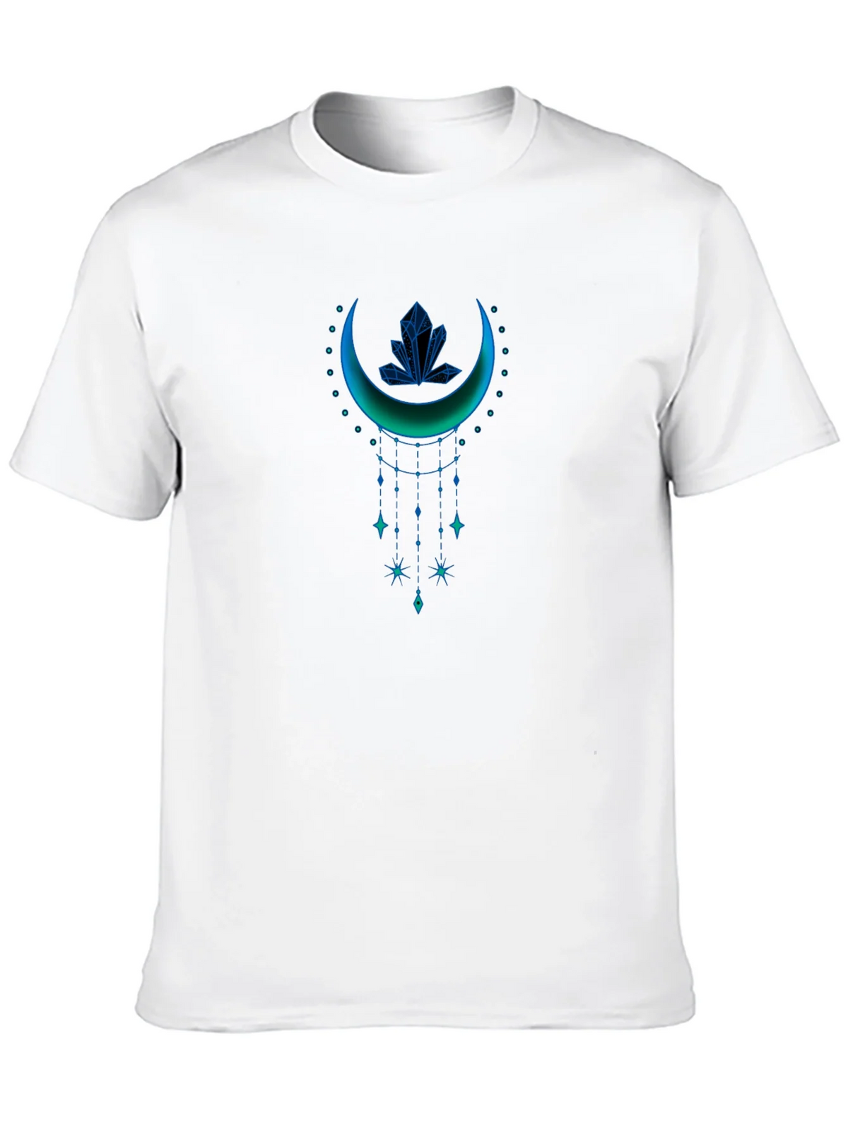 Mystic Crescent Graphic Tee - Celestial Style product image 9