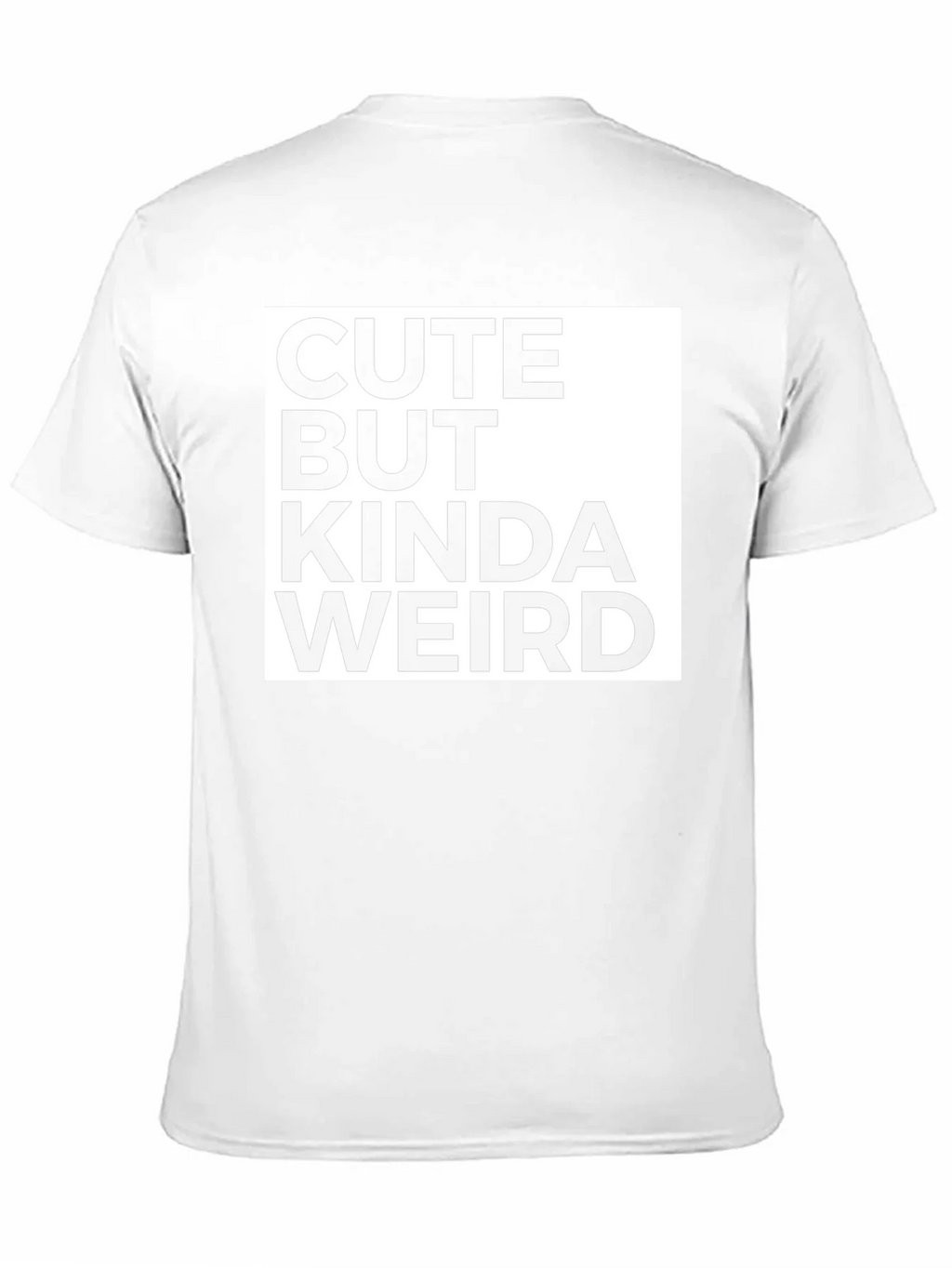 Cute But Kinda Weird Graphic Tee - Black product image 10