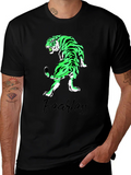 Fearless Tiger Graphic Tee - Black T-Shirt product image 1