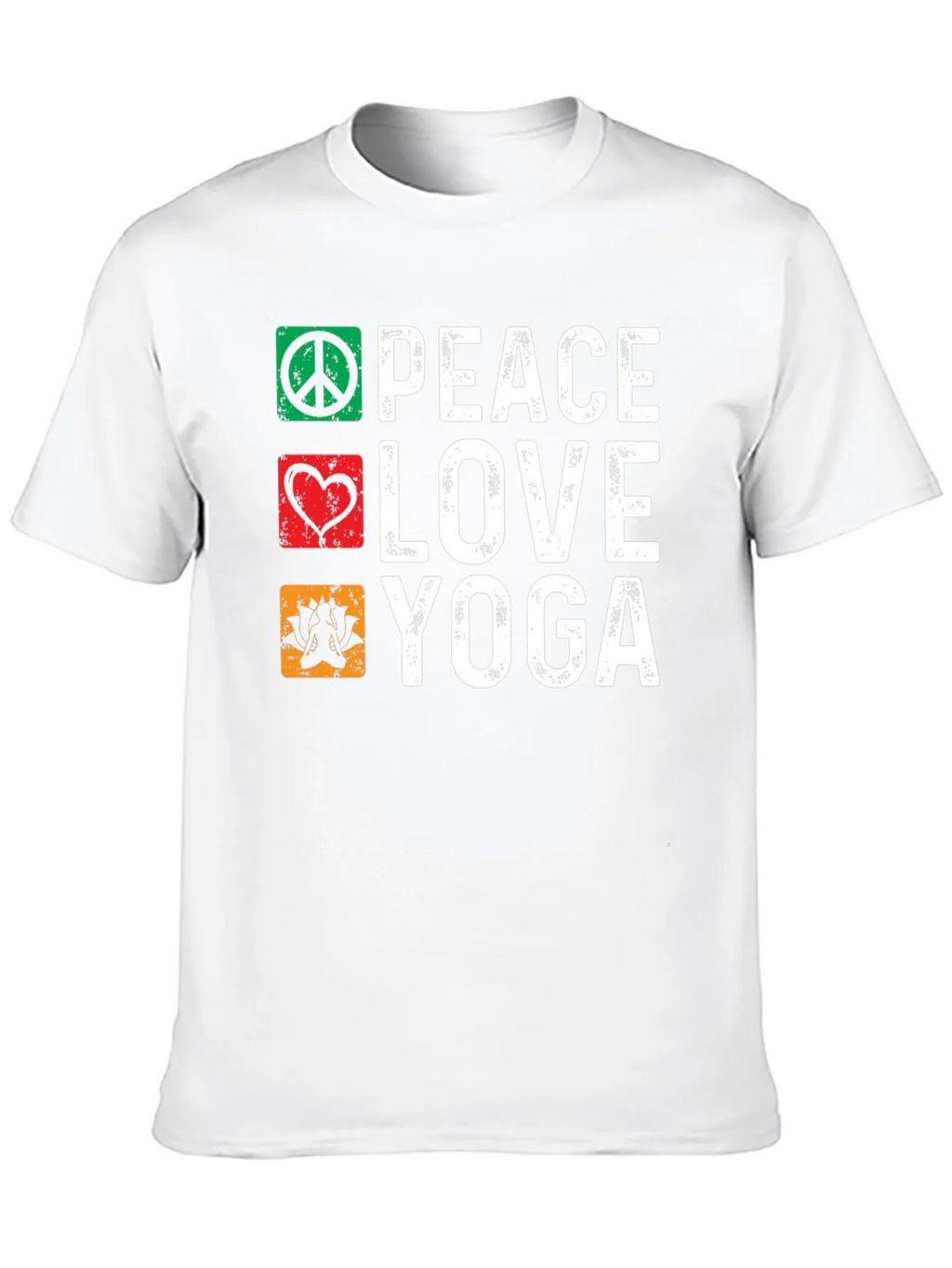 Peace Love Yoga Graphic Tee product image 9