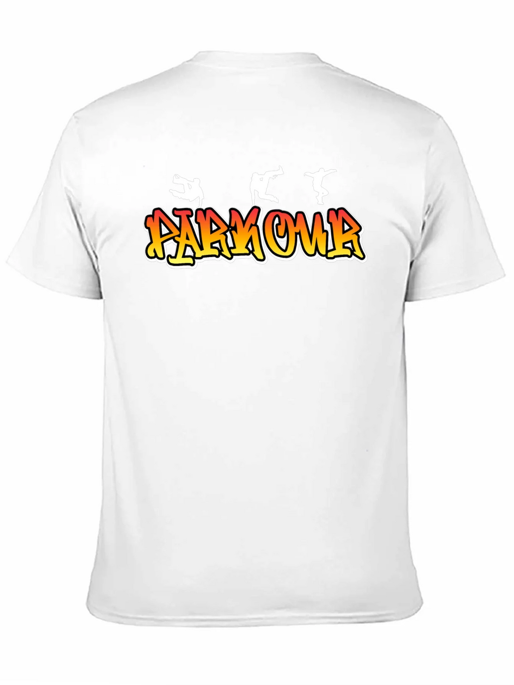 Parkour Graphic Print Black T-Shirt product image 10