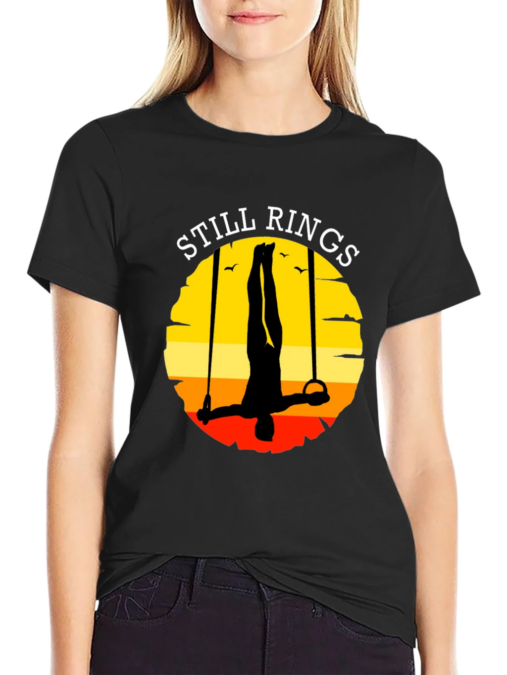 Still Rings Graphic T-Shirt Gymnast Apparel product image 2