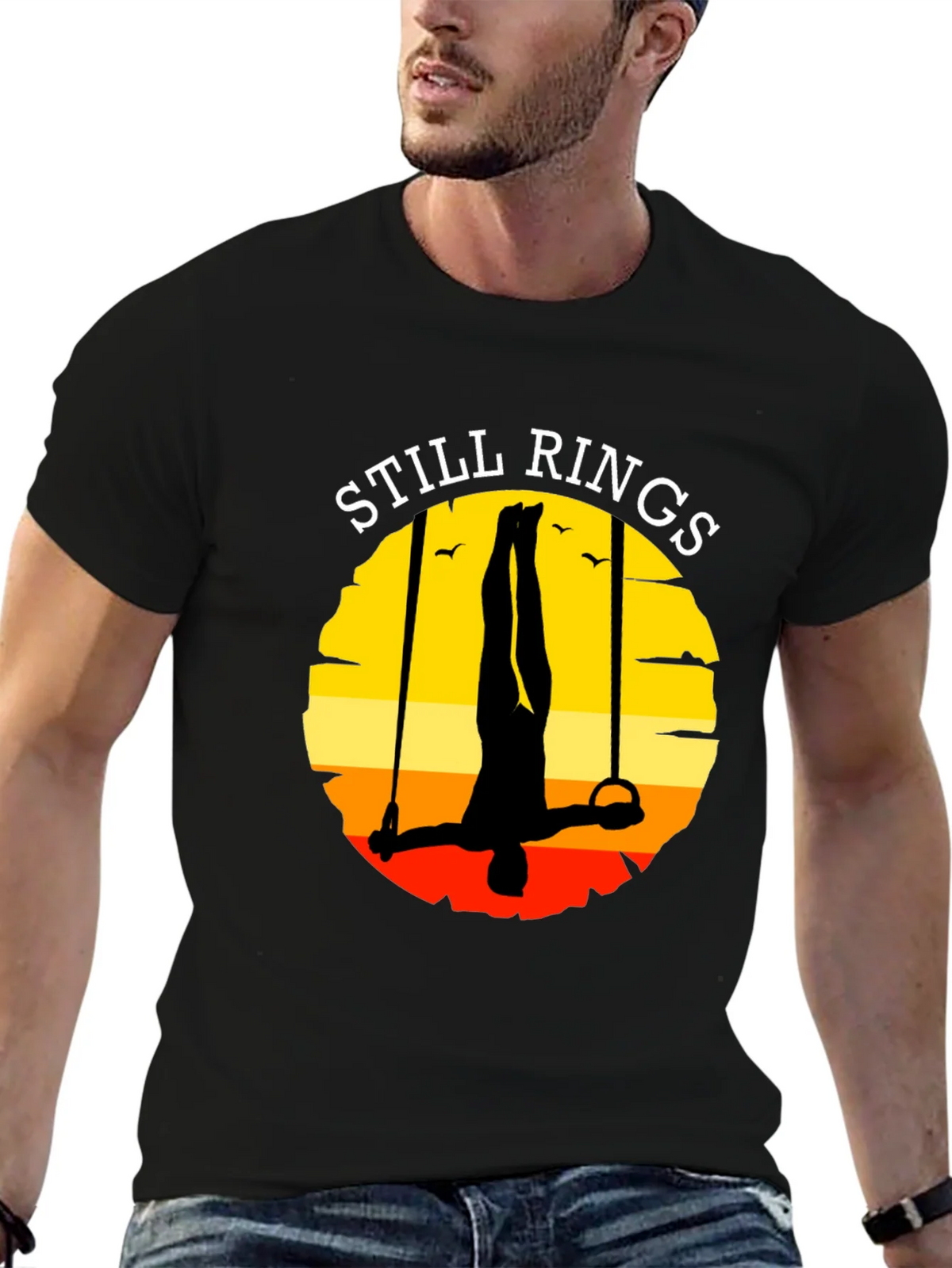 Still Rings Graphic T-Shirt Gymnast Apparel product image 6