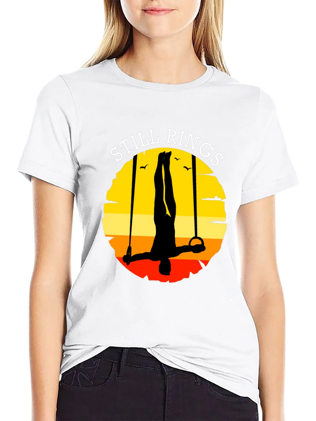 Still Rings Graphic T-Shirt Gymnast Apparel product image 8