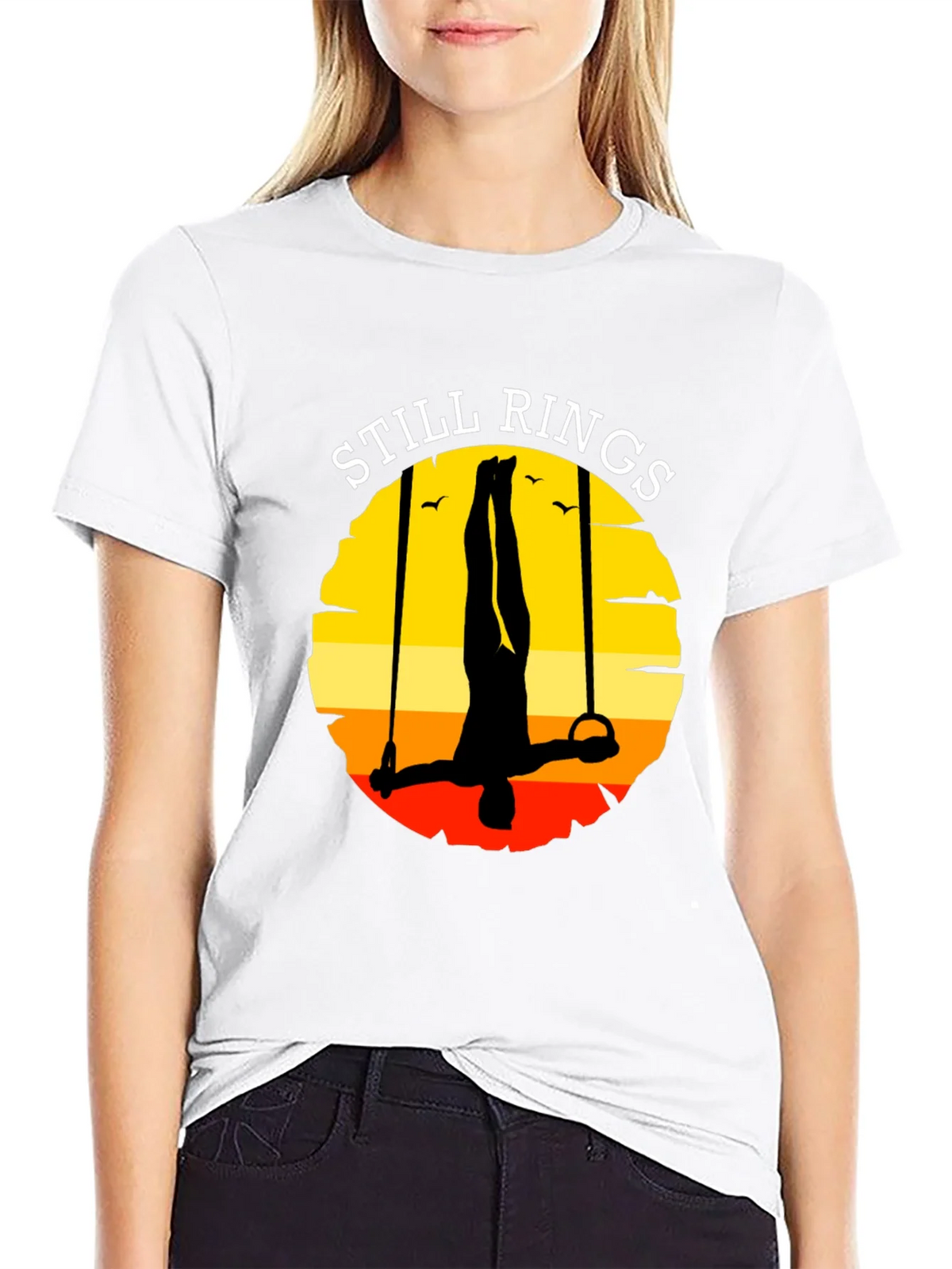 Still Rings Graphic T-Shirt Gymnast Apparel product image 8