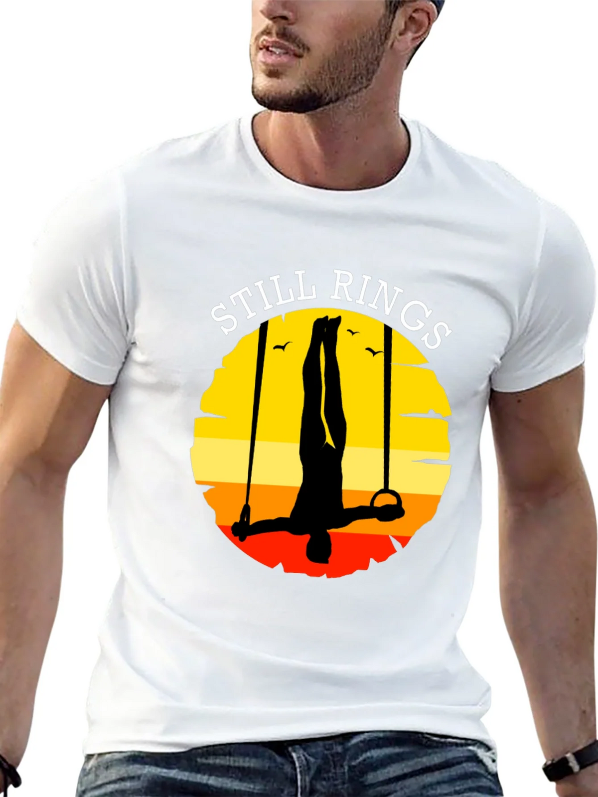 Still Rings Graphic T-Shirt Gymnast Apparel product image 12
