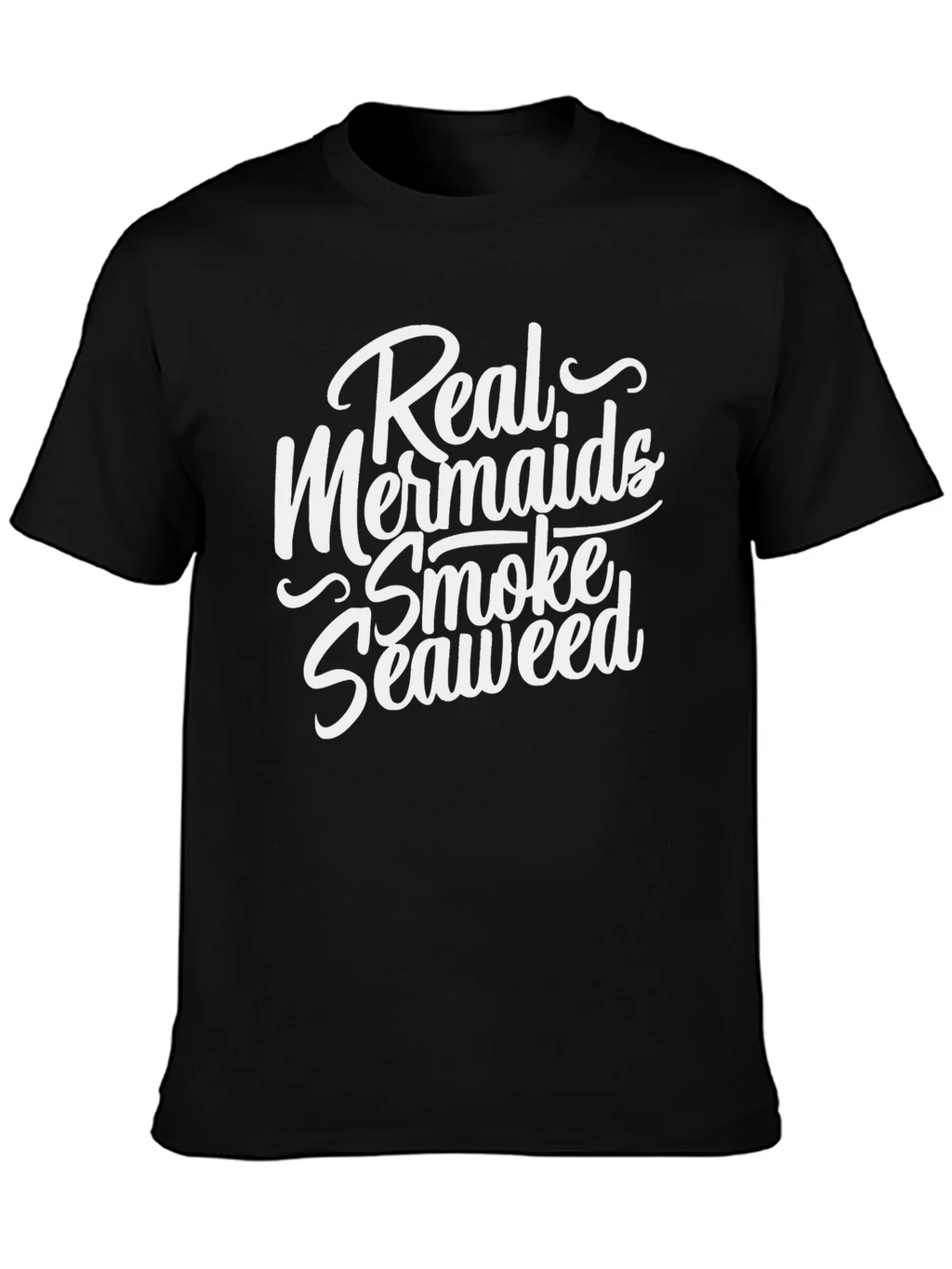 Real Mermaids Smoke Seaweed Graphic T-Shirt product image 3