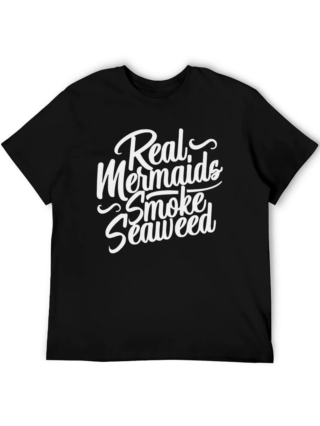 Real Mermaids Smoke Seaweed Graphic T-Shirt product image 5