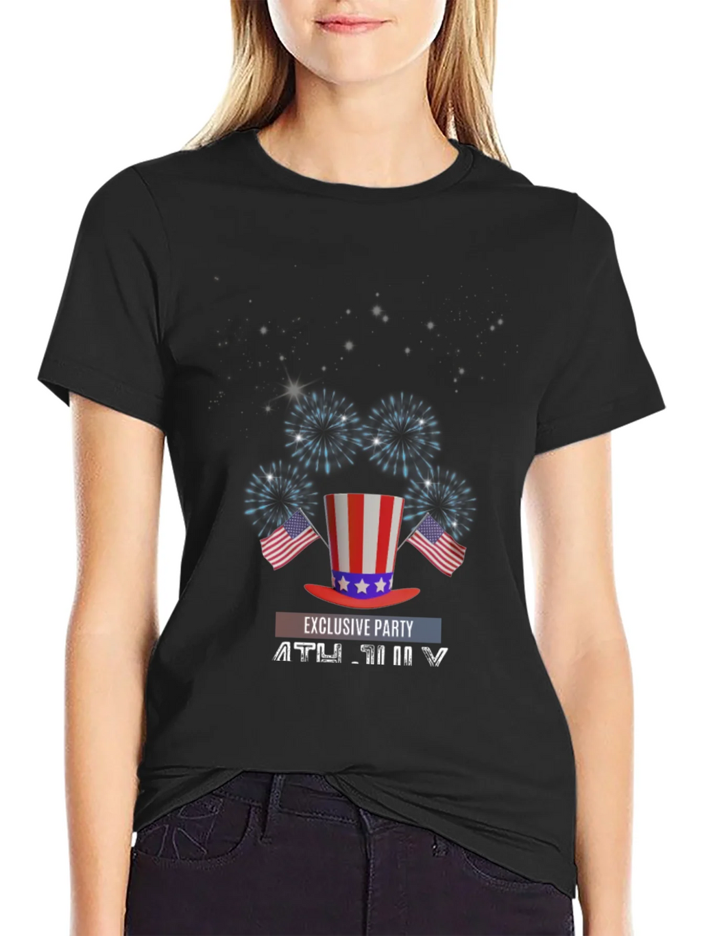 Patriotic 4th of July Exclusive Party T-Shirt product image 2