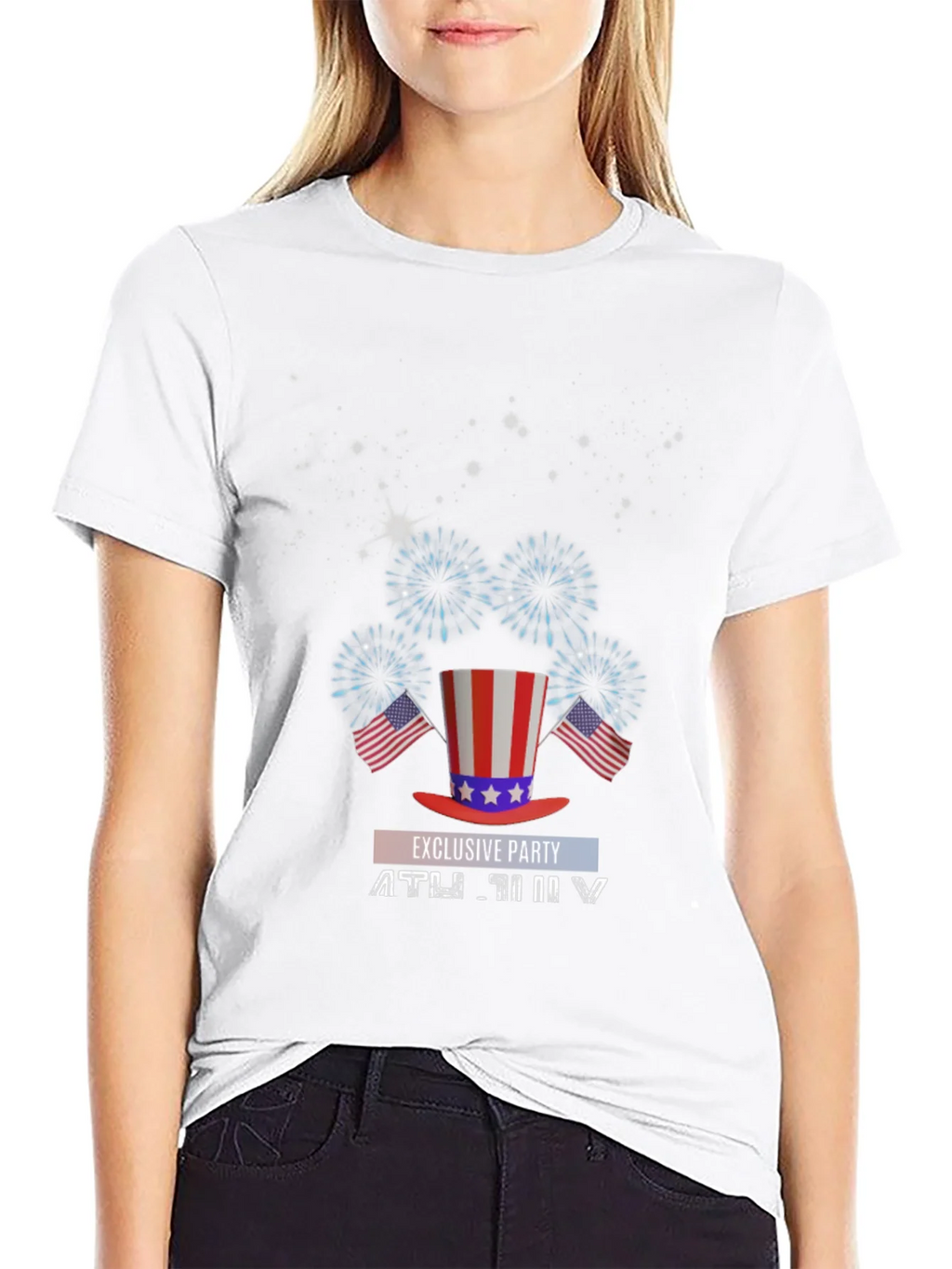 Patriotic 4th of July Exclusive Party T-Shirt product image 8