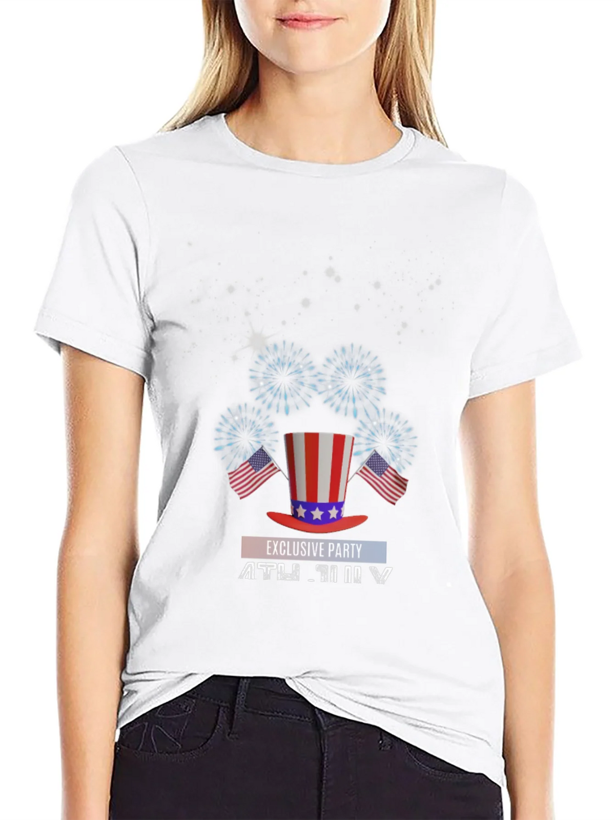 Patriotic 4th of July Exclusive Party T-Shirt product image 8