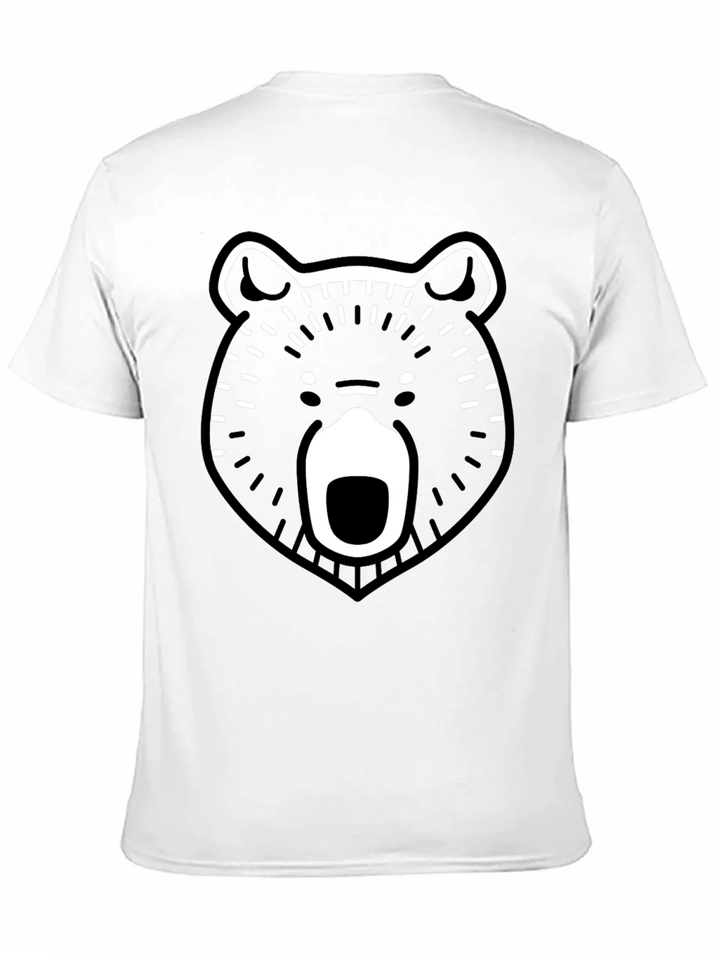 Bear Graphic Black T-Shirt product image 10