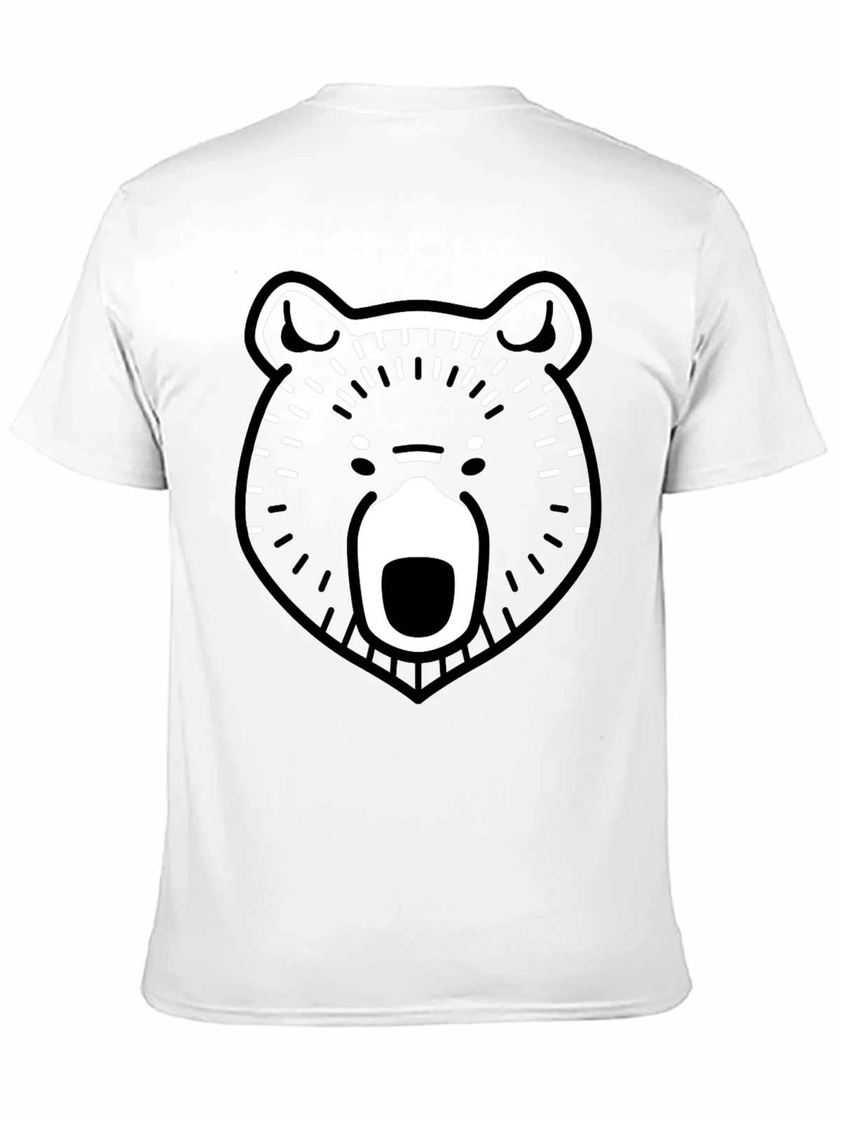 Bear Graphic Black T-Shirt product image 10