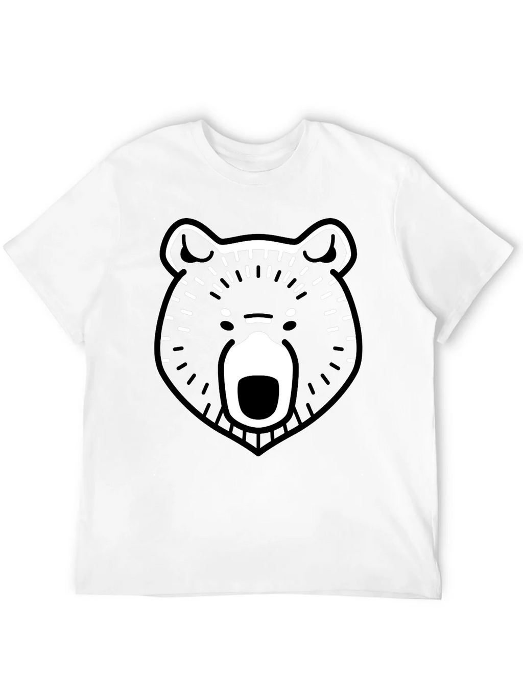 Bear Graphic Black T-Shirt product image 11