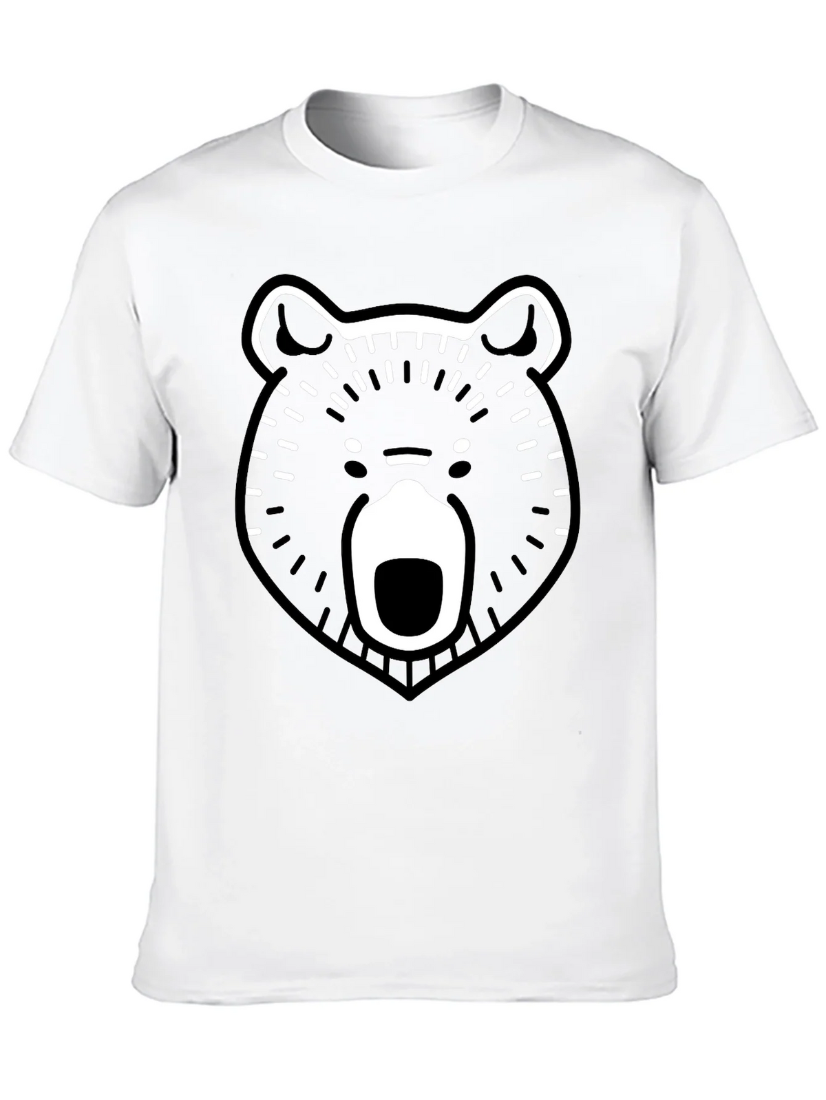Bear Graphic Black T-Shirt product image 9
