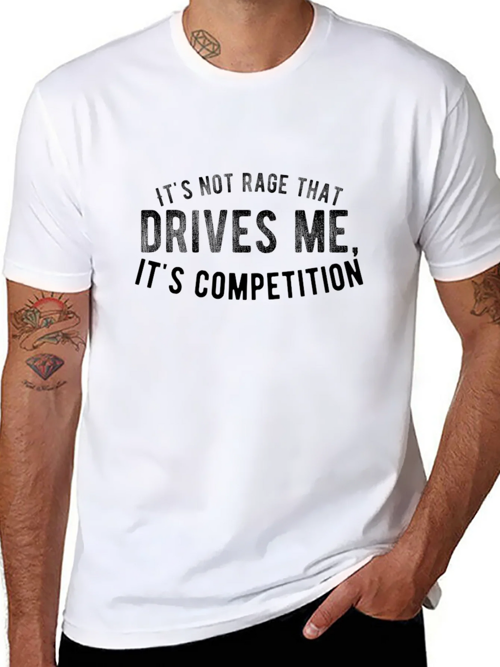 Competition Drives Me - Graphic T-Shirt product image 7