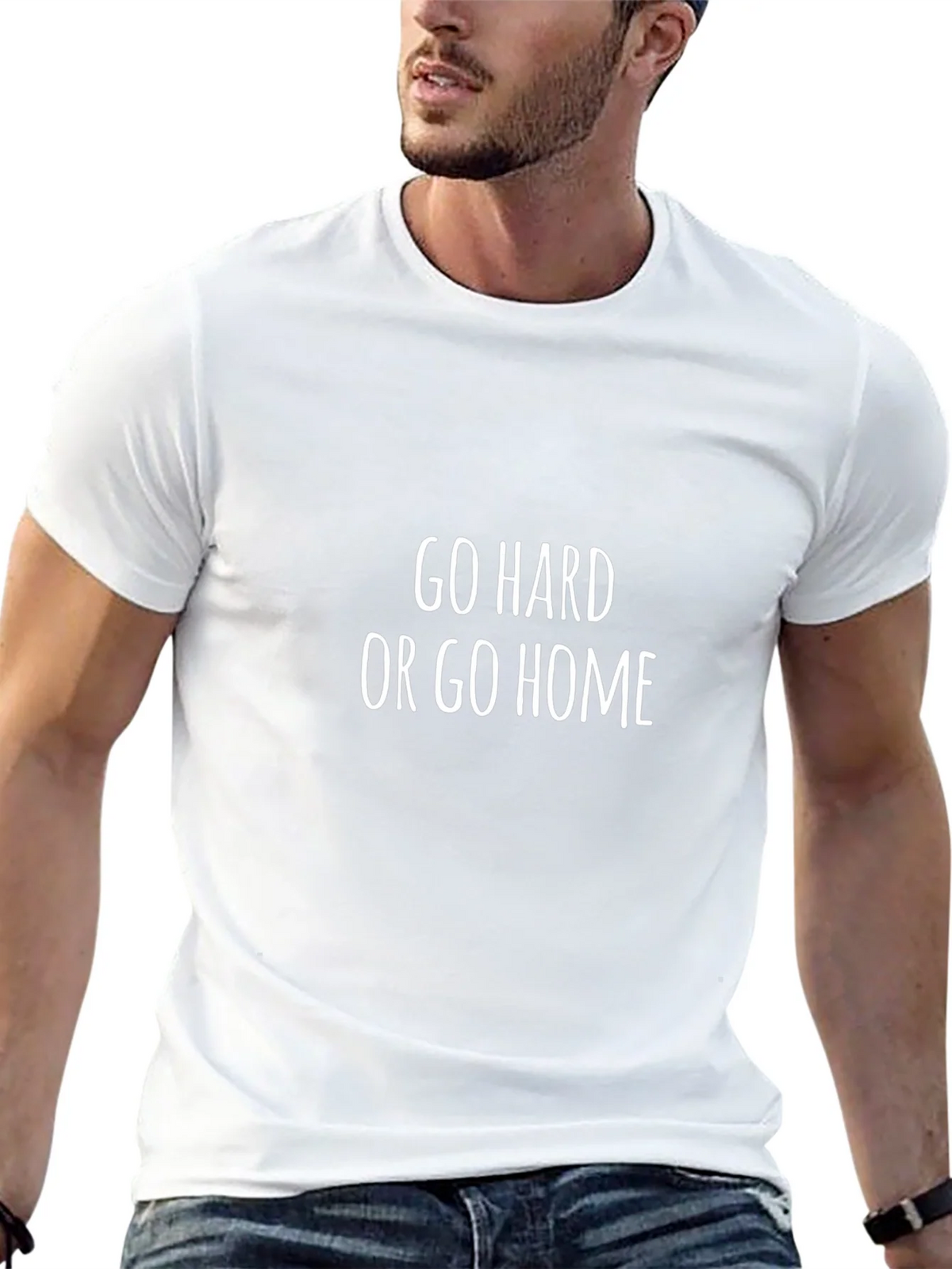 Go Hard or Go Home Graphic Tee product image 12