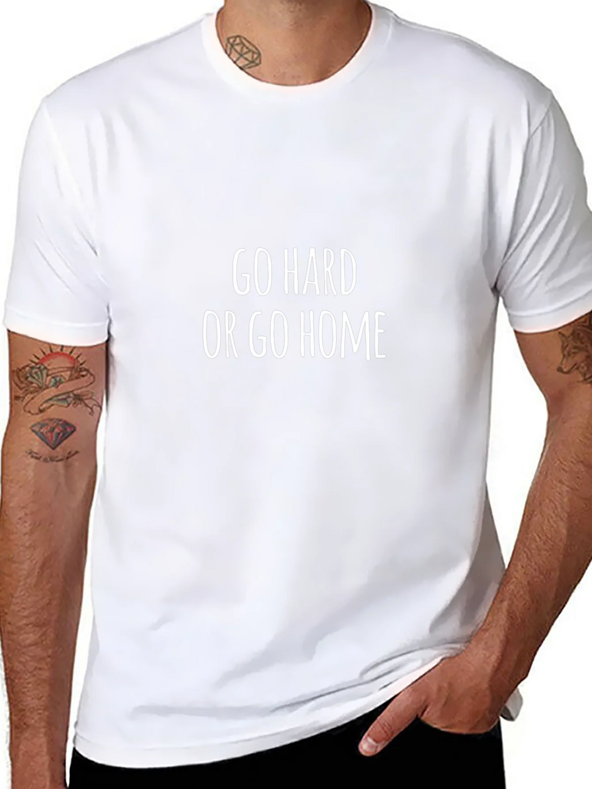 Go Hard or Go Home Graphic Tee product image 7
