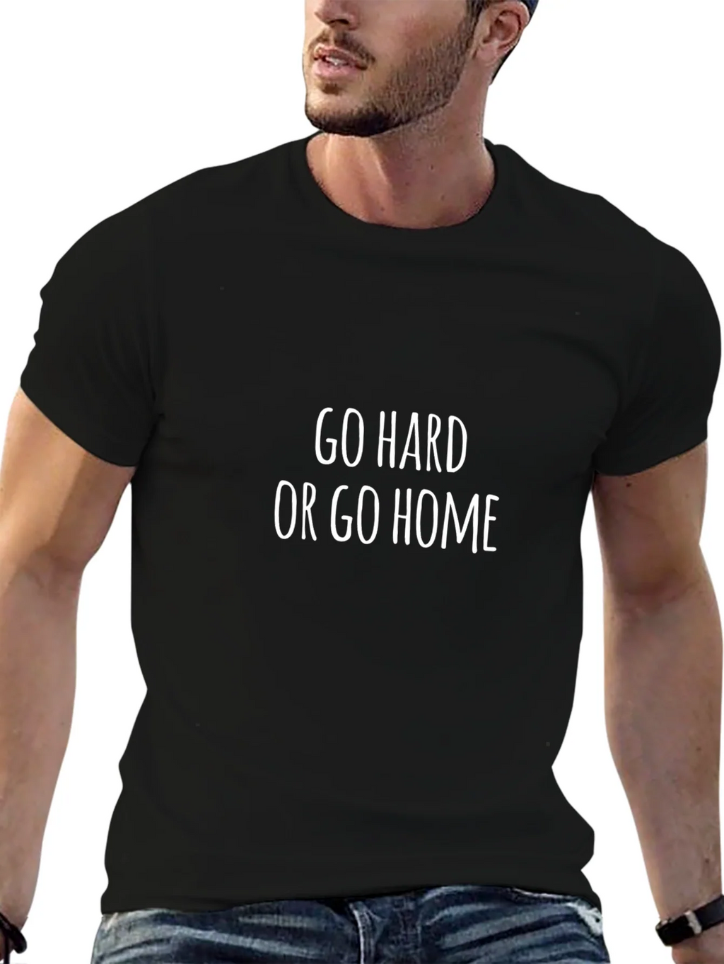 Go Hard or Go Home Graphic Tee product image 6