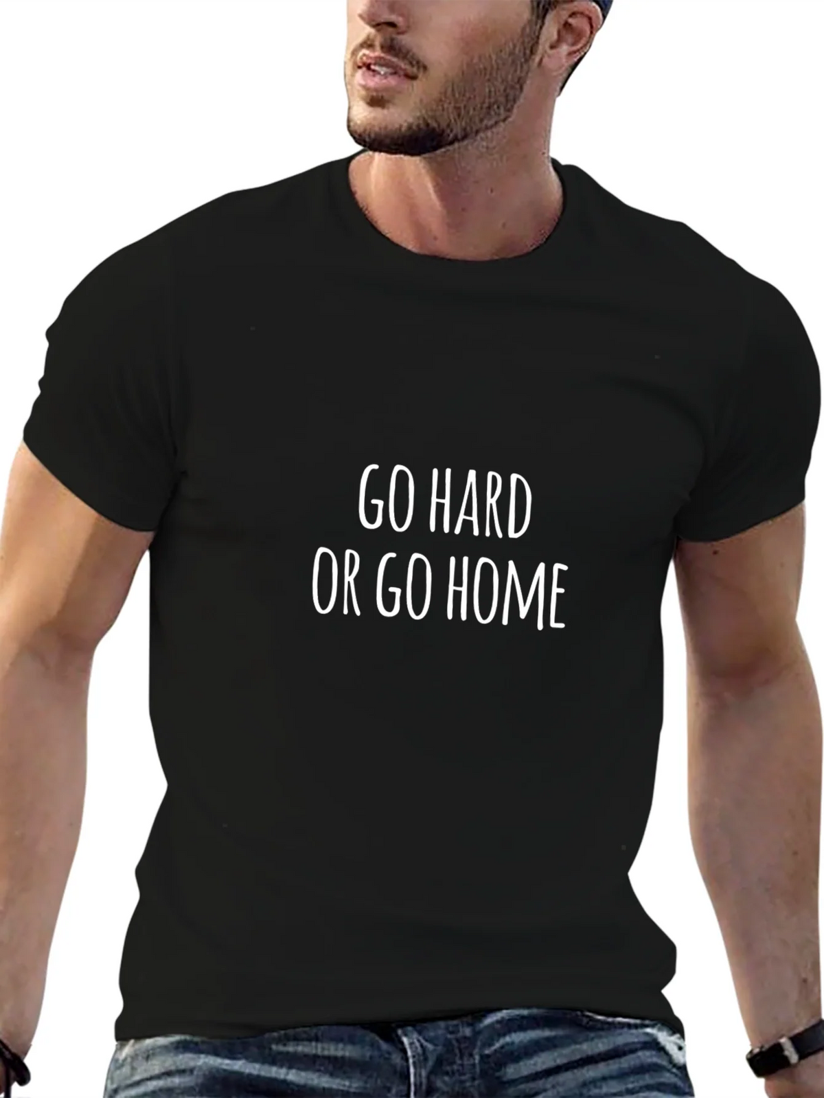 Go Hard or Go Home Graphic Tee product image 6