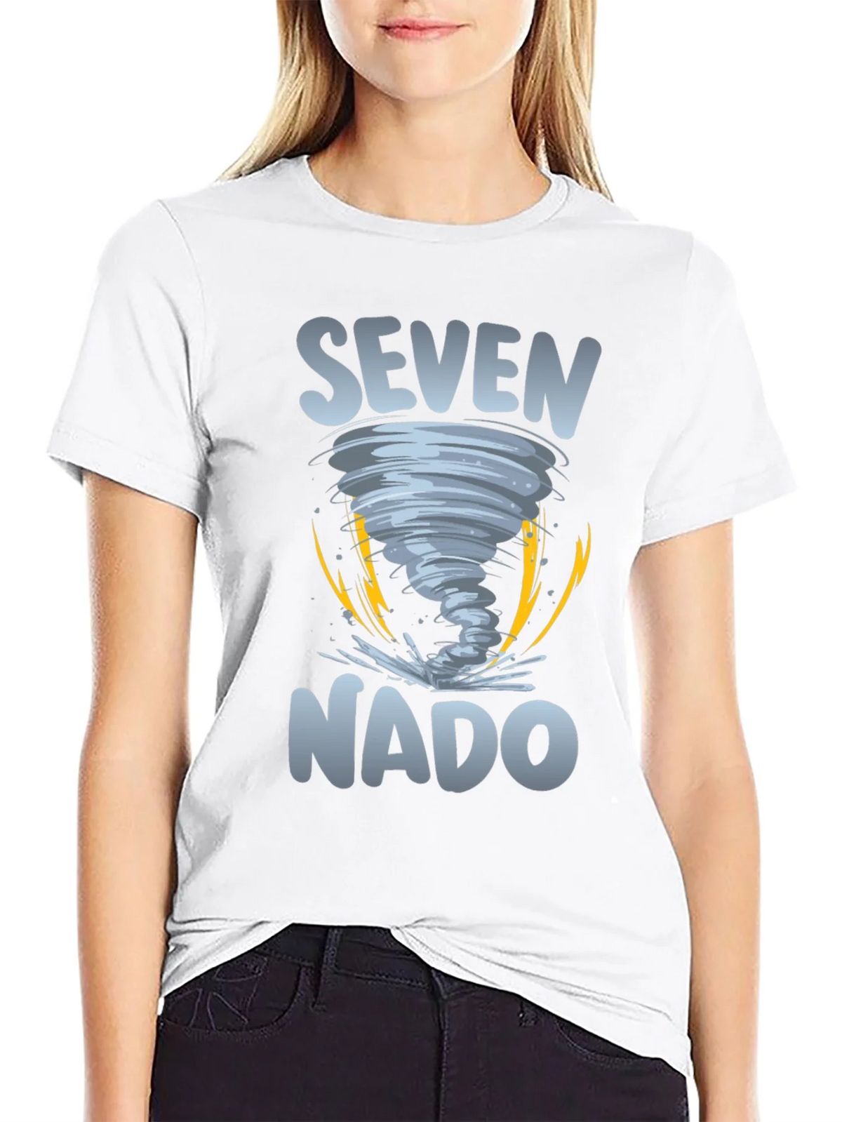 SevenNado Graphic Tee - Tornado Design product image 8