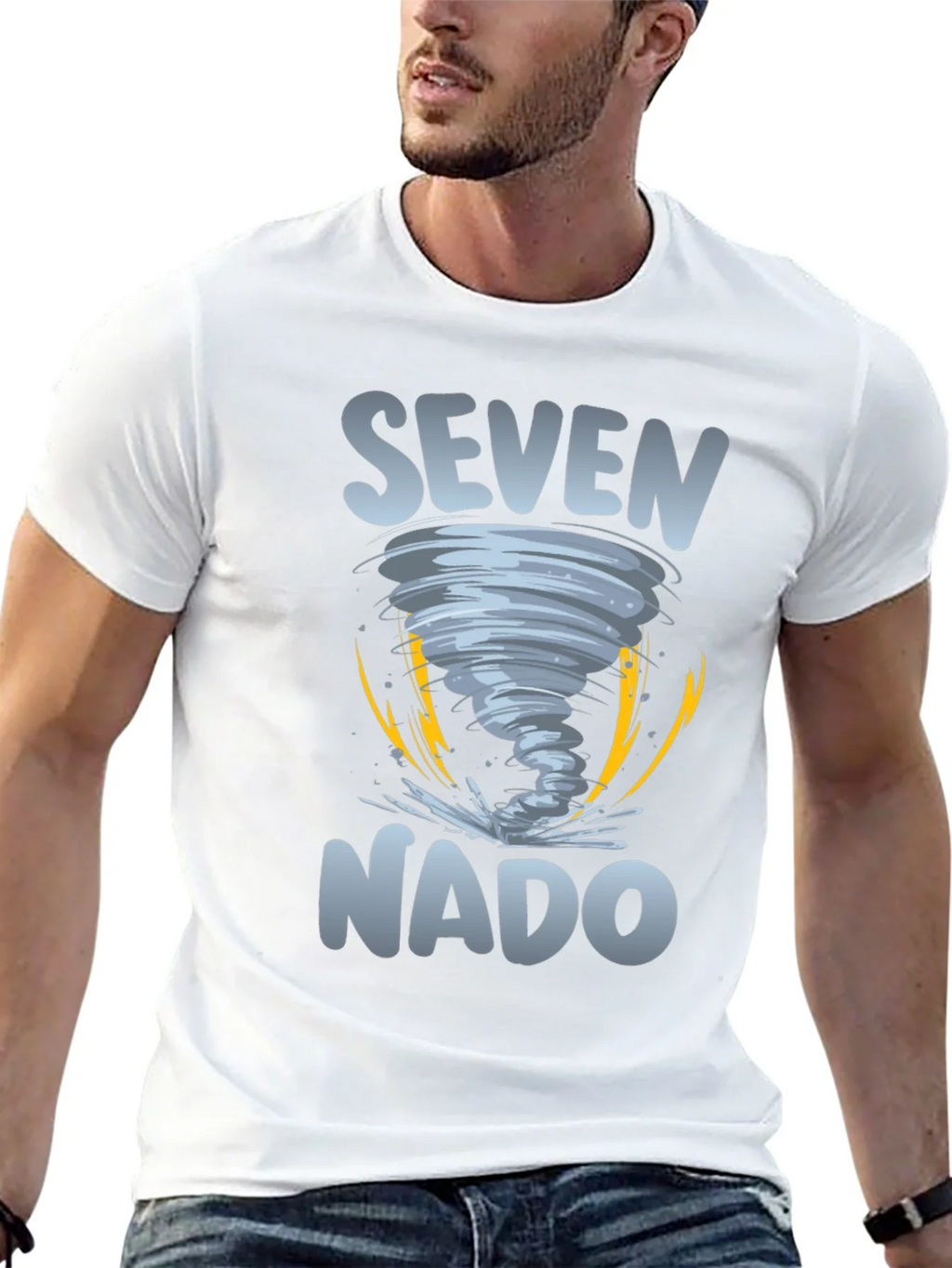 SevenNado Graphic Tee - Tornado Design product image 12