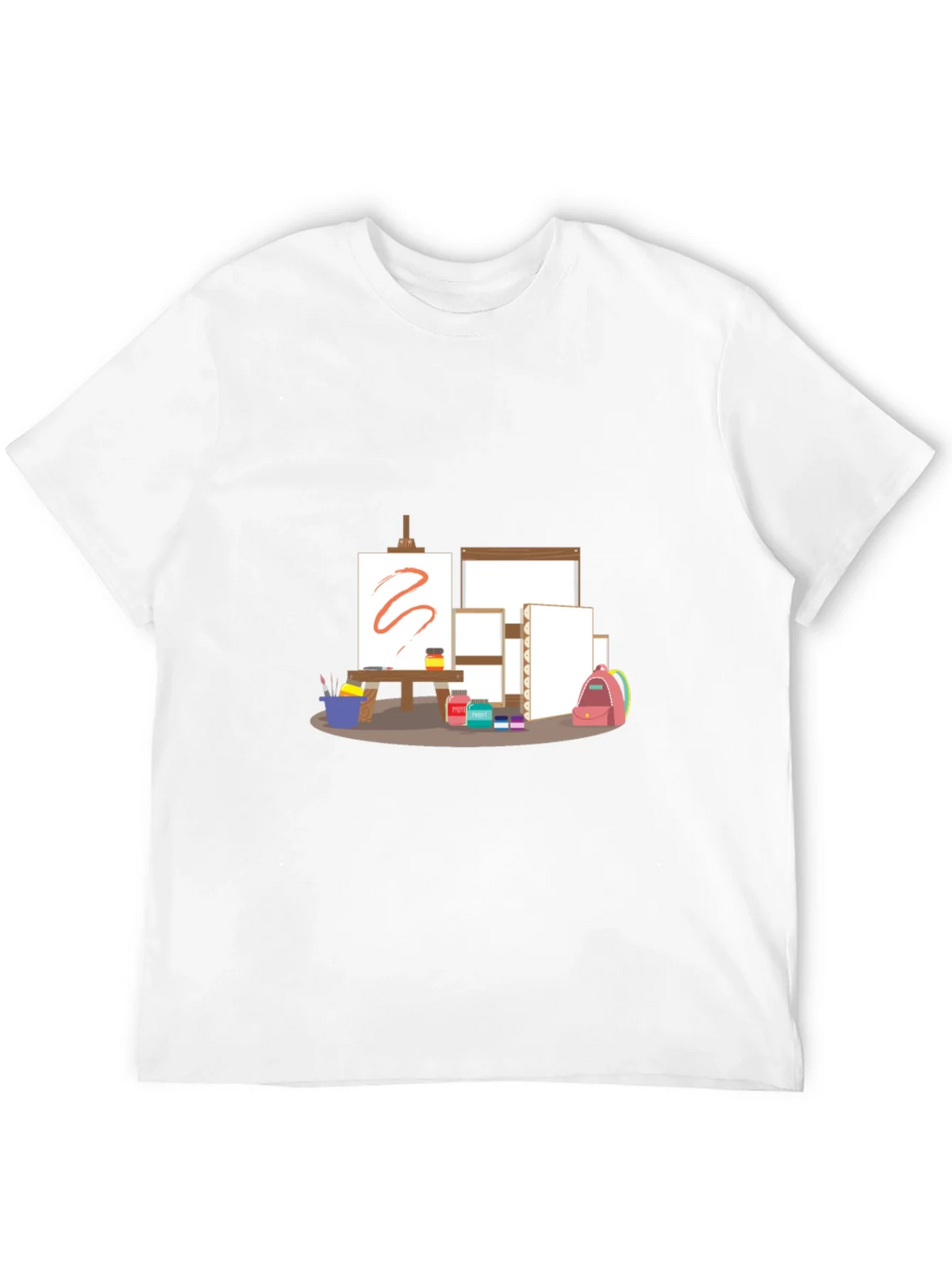 Artists Studio T-Shirt - Creative Canvas Design product image 11