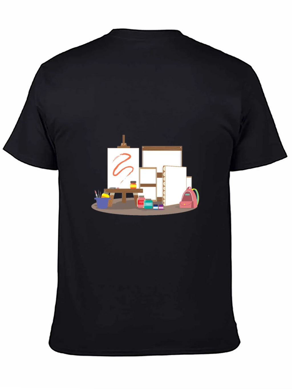 Artists Studio T-Shirt - Creative Canvas Design product image 4