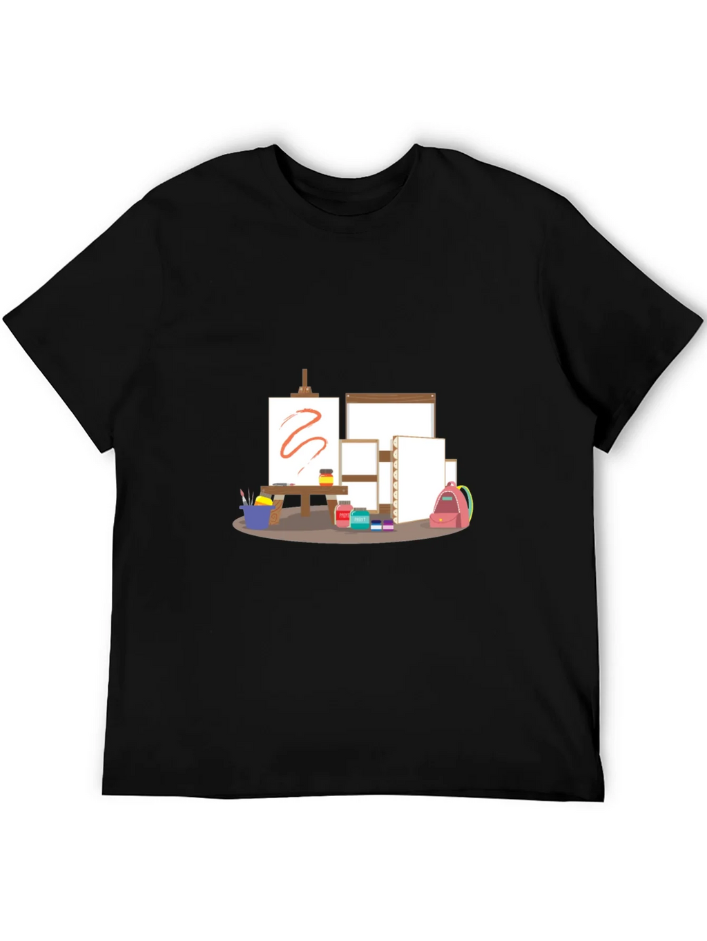 Artists Studio T-Shirt - Creative Canvas Design product image 5