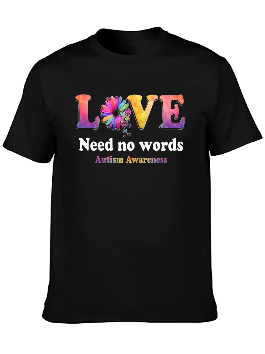 Autism Awareness Love Graphic T-Shirt product image 3