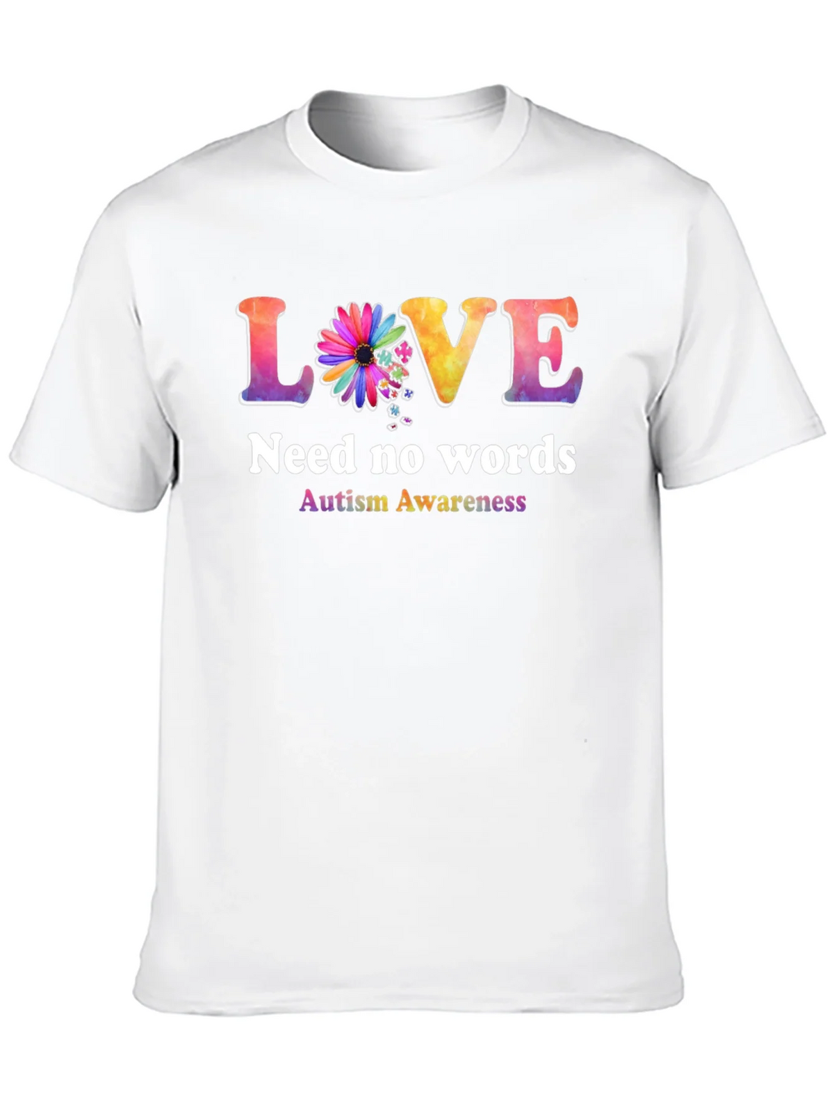Autism Awareness Love Graphic T-Shirt product image 9